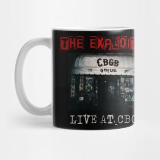 the exploited live at cbgb Mug